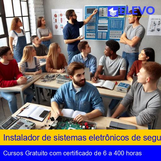 Instalador de sistemas eletrônicos de segurança